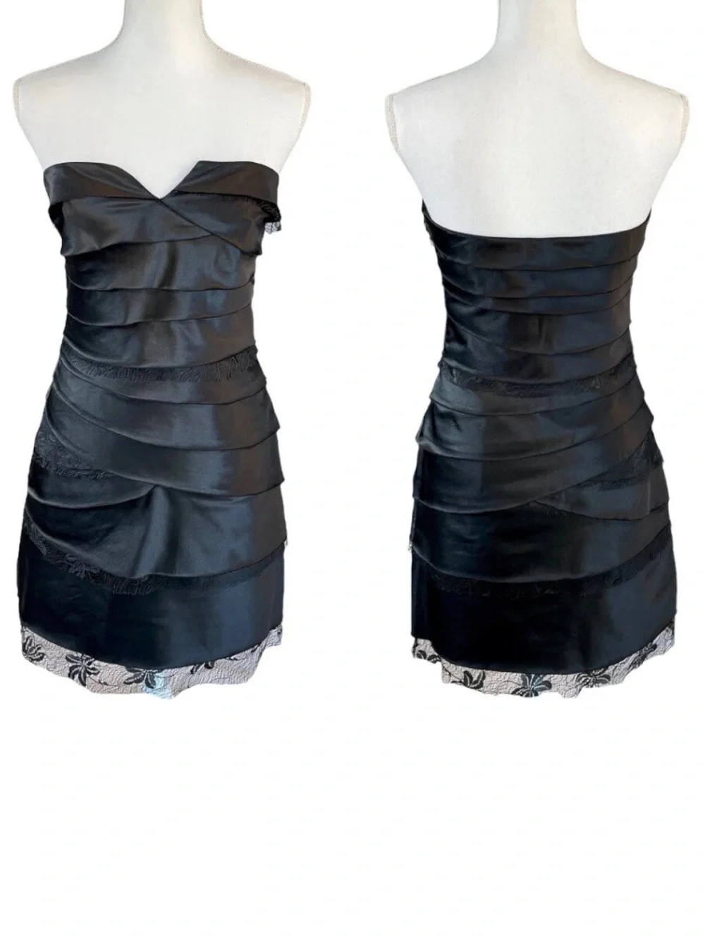 BCBGeneration Strapless Mini Short Dress